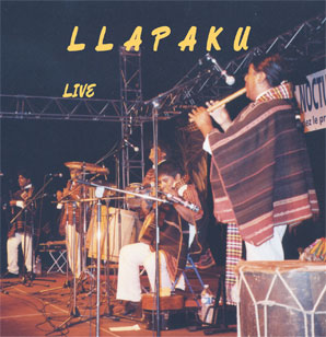 Pochette DVD Llapaku en concert